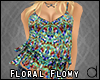 D' Floral flowy top