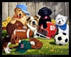 Play Ball Puppies Art
