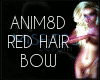 MFT Red ANIM8D Red Bow