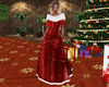 Fur Christmas Gown