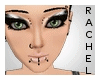 33 Face Piercings (Black