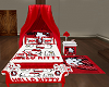 Red/White HelloKitty Bed