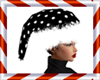 KPR::BlkWhtDotSantaHat