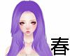 244 Purple 長髮