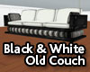 Black and White Couch