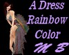 Rainbow color Dress