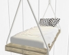 (SKY) WHITE PALLET BED