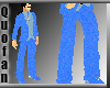 (Q) blue dress pants