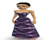 Purple Cinched gown