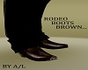 A/L RODEO BOOTS BROWN