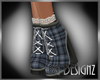 [BGD]Carly Plaid Boots