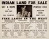 Indian Land Sale