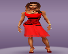 Red/Black Summer Dress