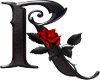 Rose Letter R