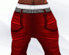JEANS PANTS RED