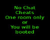 Phoe's Chat Cheat sign