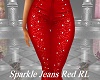 Sparkle Jeans Red RL