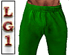 LG1 Green Sweat Pants