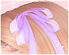 Hair bows lilac