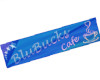 BluBuck's Cafe Sign