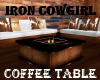 Iron Cowgirl Coffee Tbl