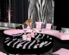 (V) Sofa Pink & Zebra