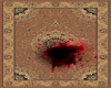Blood Stained Area Rug