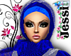 {Blue}Lace Hijab