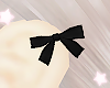 ear bow black