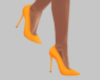Yellow Spike Heel Shoes