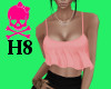 !H8 Pink SumerTime Top