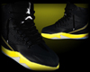 YELLOW&BLACK JORDANS