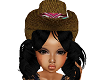 Kids Cowgirl W Hat/hair