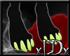 xIDx Green Canine Paws M