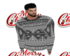 gray christmas sweater