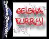 Geisha Cat Tail wt Bands