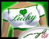 Lucky 4Leaf Clover Top