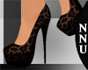 Red leopard heels