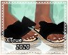 Black Bow Sandals