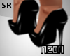 ~SR Neon heels black