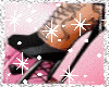 Shoes rose noir