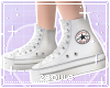 ♡ Basic White Sneakers