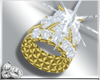 Huge Wedding Ring M Gold