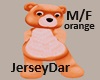 Bear Costume Orange