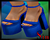Blue Doll Heels