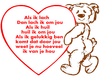 Brown bear heart love NL
