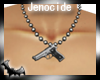 †13† Pistol Necklace
