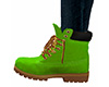 Lime Green Work Boots F