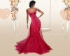 Gala Red Sequins Gown
