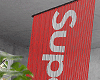 金 Bamboo Curtain Red